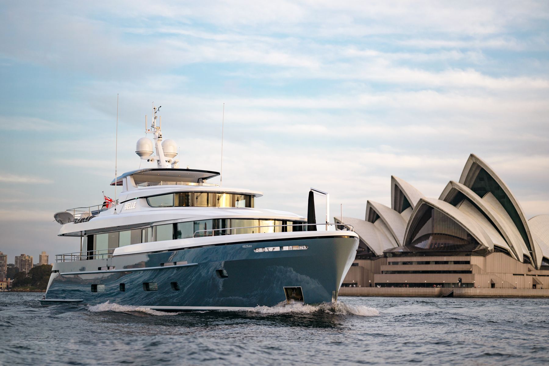 Belle superyacht