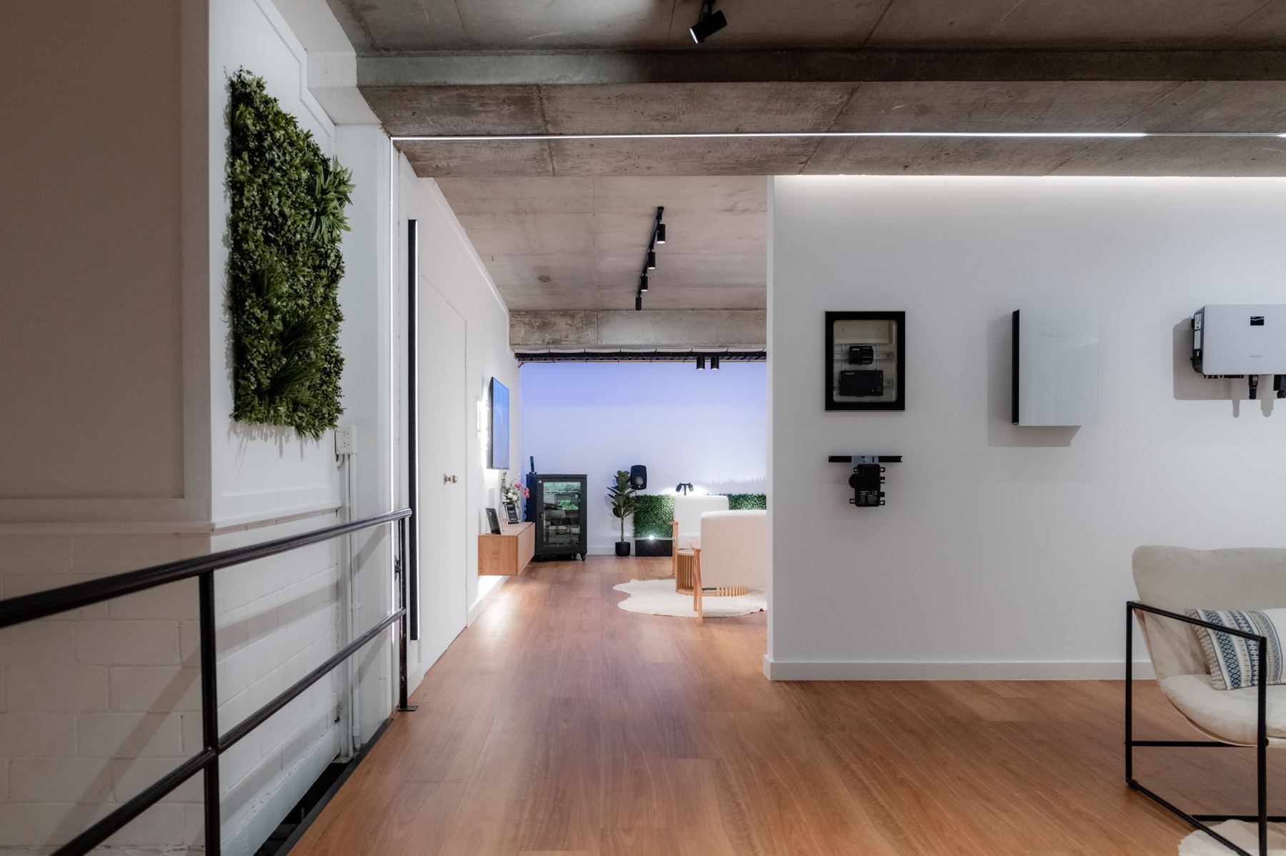 Inside the Brookvale showroom